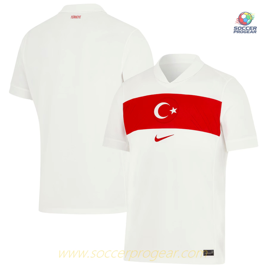 Türkiye Home Team Football Jersey 2024-25 Edition