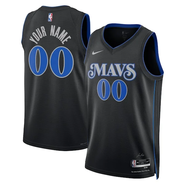 Dallas Mavericks DAL Swingman Jersey - stylish Basketball - Black