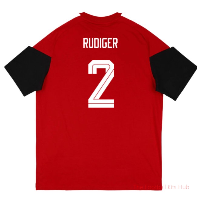 [JED] 2026/27 Germany Training Tee (Red) (Rudiger 2)