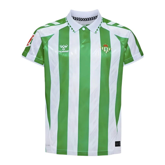 Top Grade 2024-2025 Real Betis Home With Retro Design - Machine
