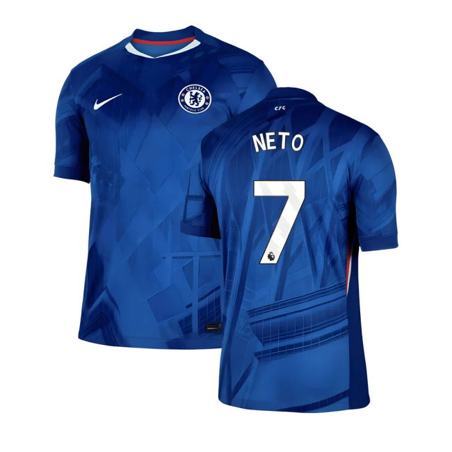 Neto 7 2025 Edition Breathable Chelsea Home Game Jersey