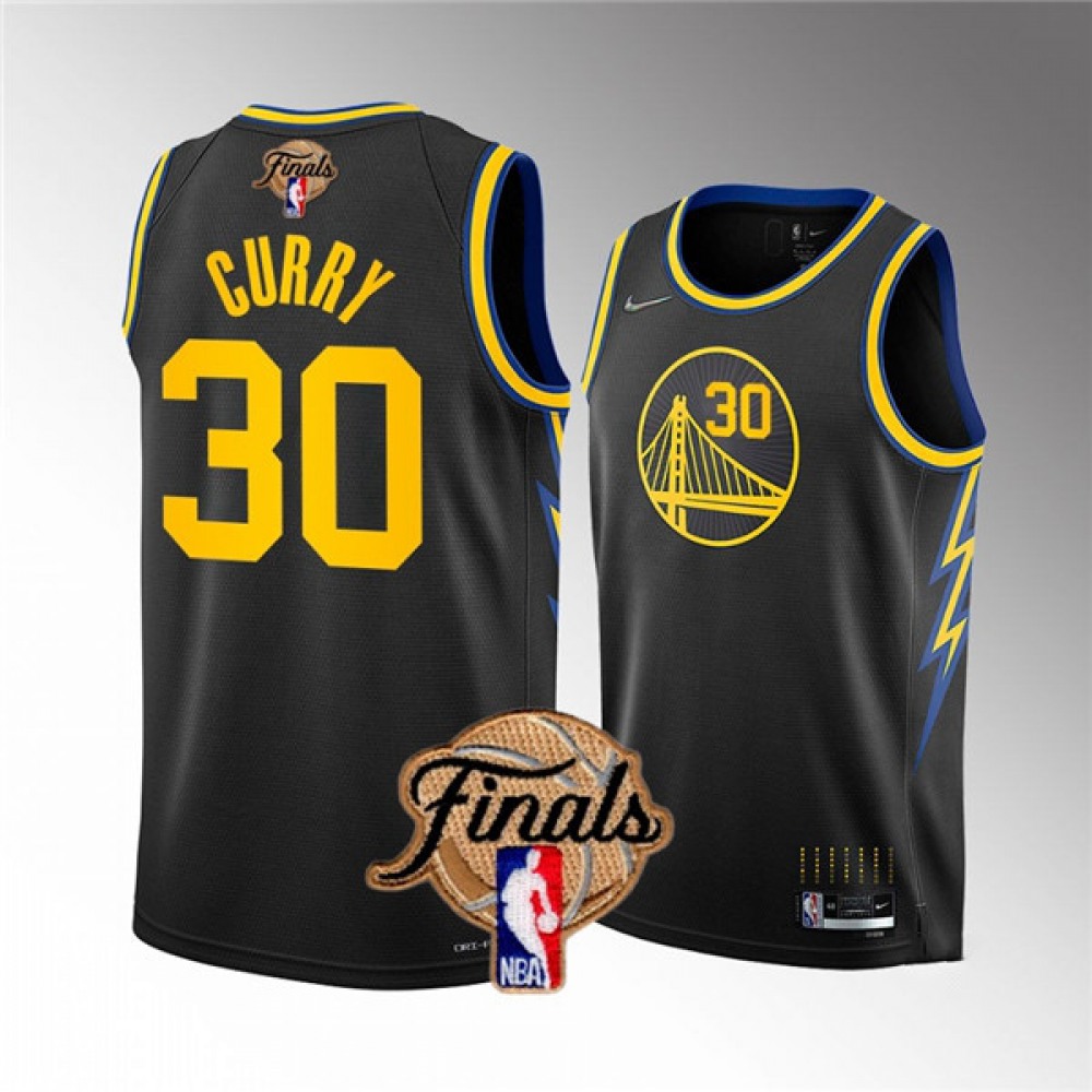 Pro Grade Golden State Warriors Stephen Curry30 Jersey Black