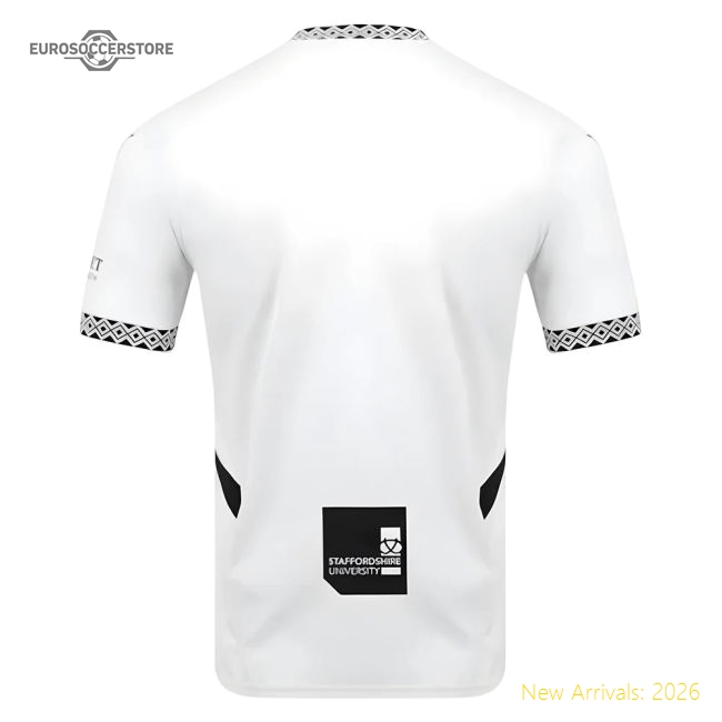 Port Vale Home Kit 2024-2025 Game Replica Jersey Stadium Approved