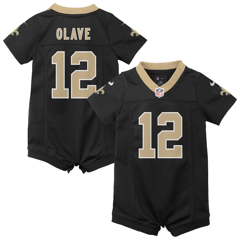 None Chris Olave Team Captain NO Saints Genuine Jersey Football Appare