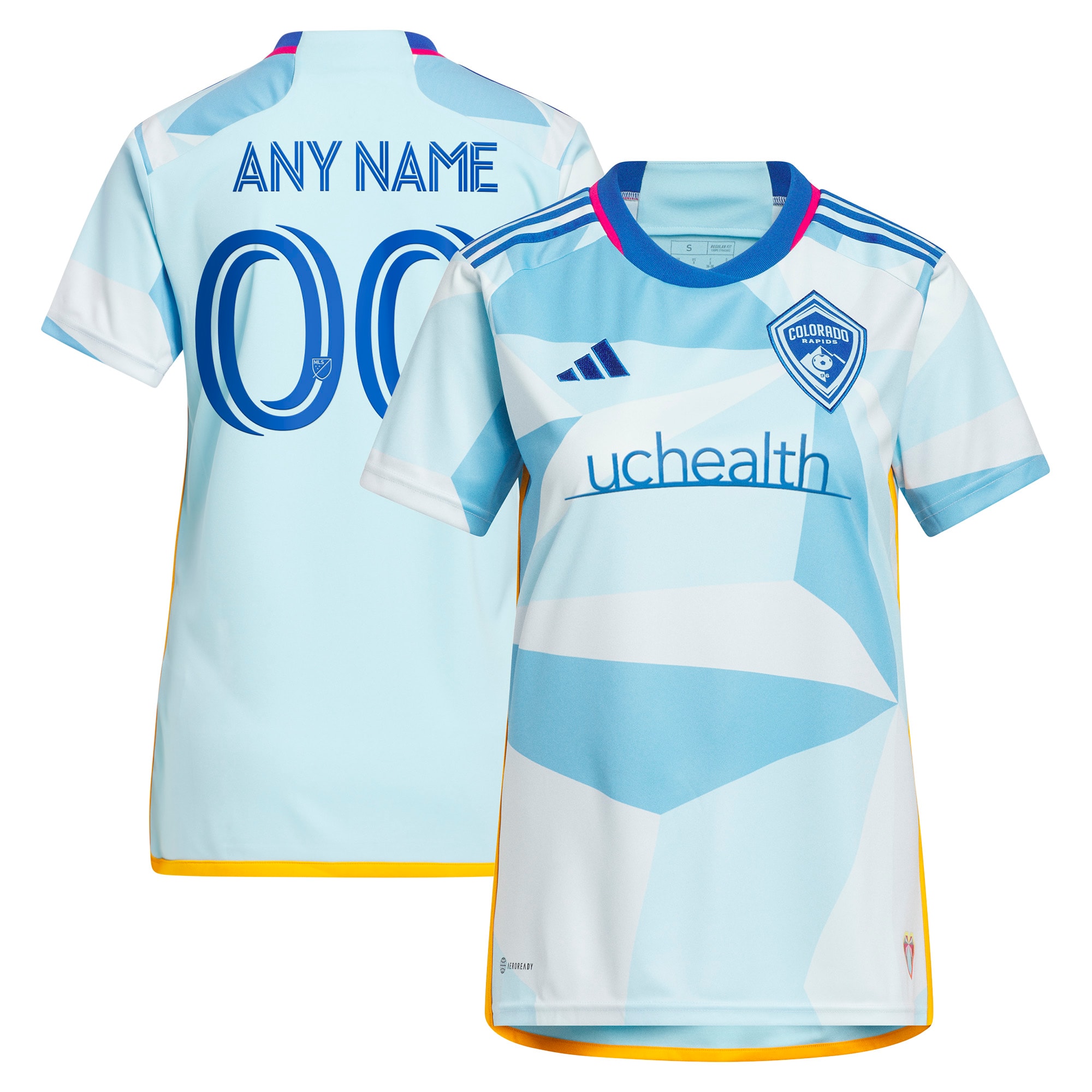 [SJH] Colorado Rapids Women's 2023 New Day Kit Replica Custom Jersey - Light Blue