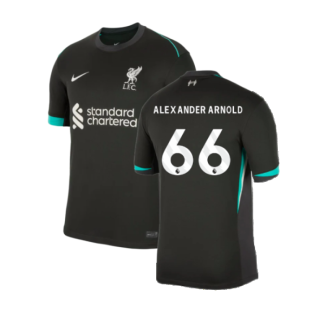2024-20 Liverpool Away Soccer Jersey Alexander Arnold 66 L S