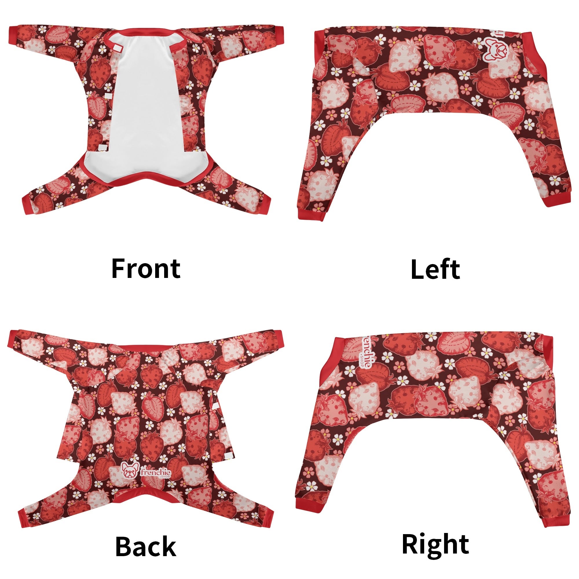 French Bulldog Berry Frenchie Pajamas – Ultra Soft, Cozy, & Adorably