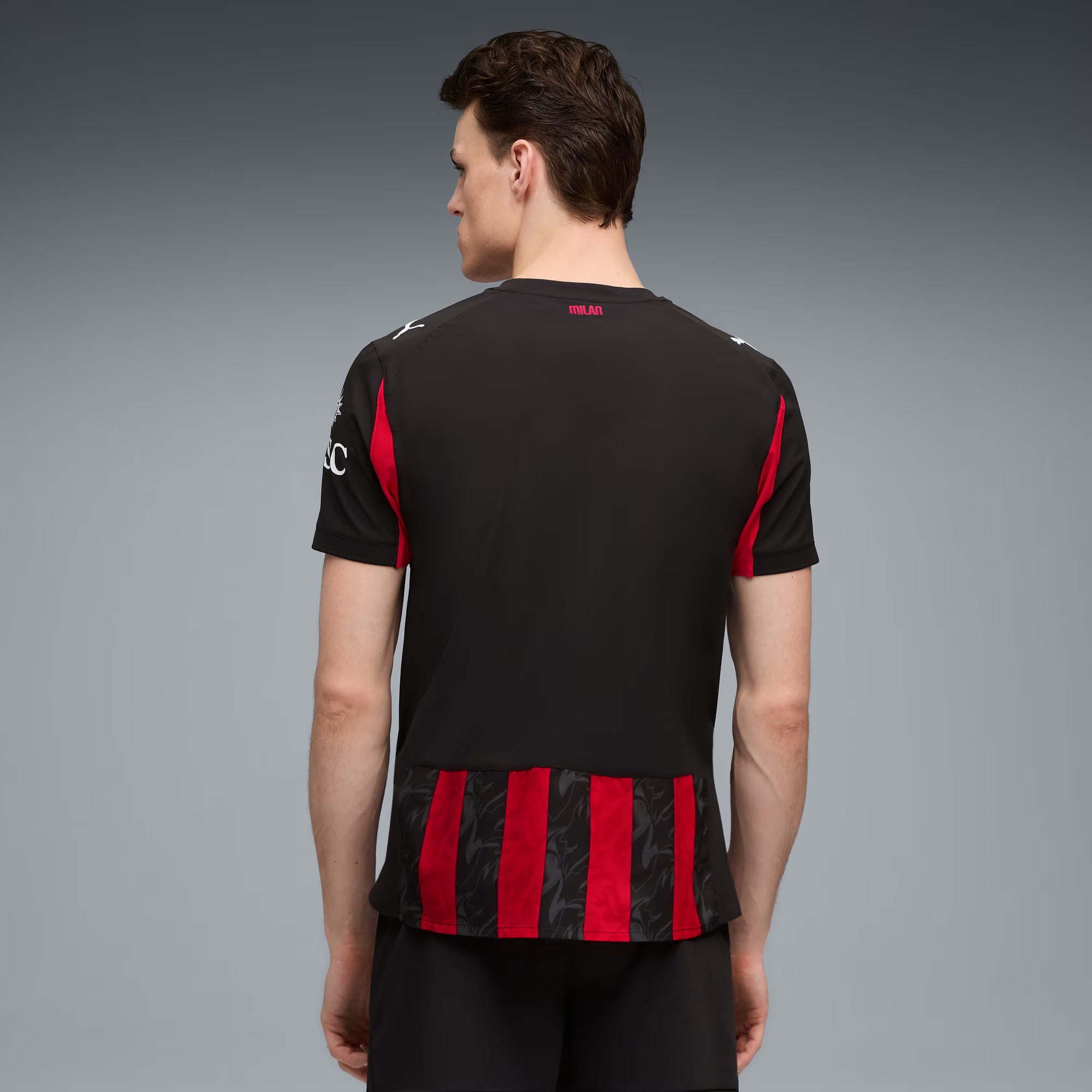 AC Milan A Patch 2025-2026 UCL Home Jersey – Authentic Shirt