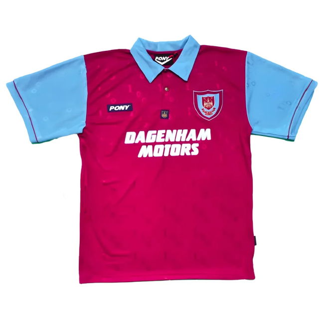 1995-19 West Ham Official Home Soccer Jersey M S