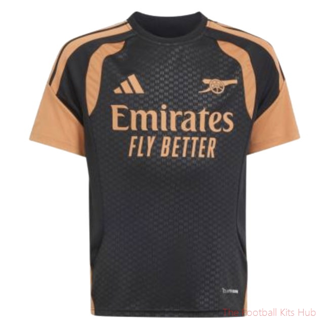 [SPK] 2026/27 Arsenal Training Jersey Black - Kids Champions 26