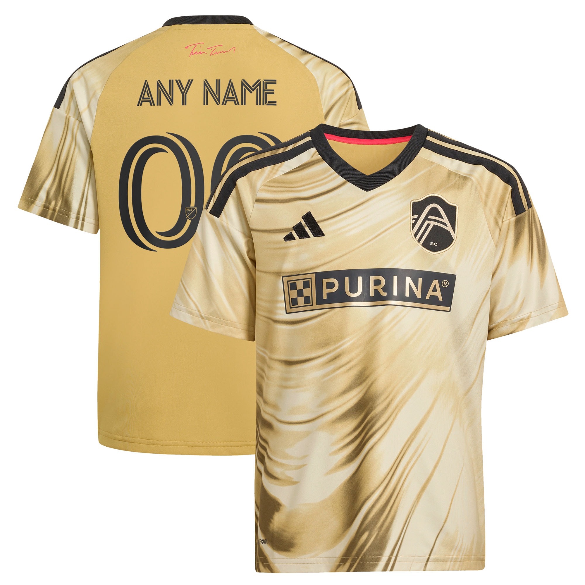 [JED] St. Louis CITY SC Youth 2026 The Tina Turner Kit Replica Custom Jersey - Yellow