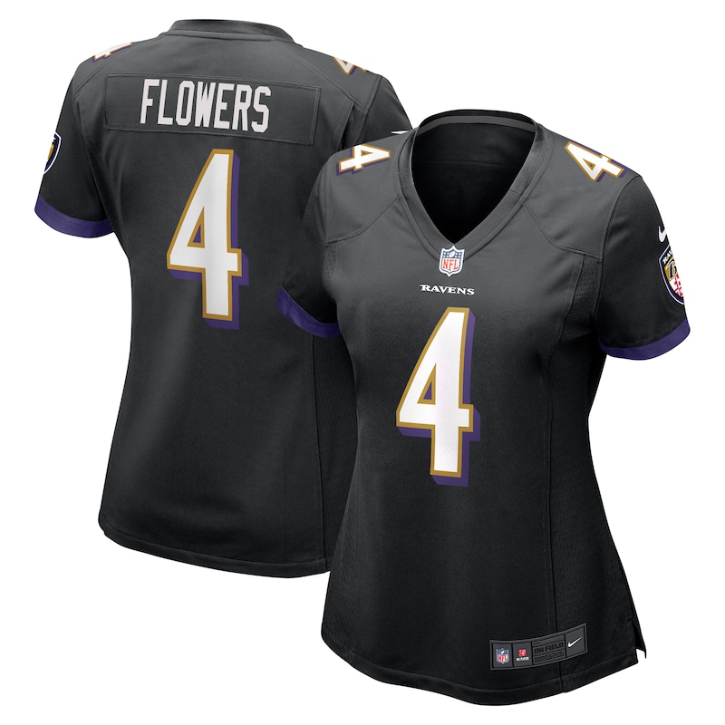 None Zay Flowers Baltimore Ravens Retro Fan Apparel for NFL Fans