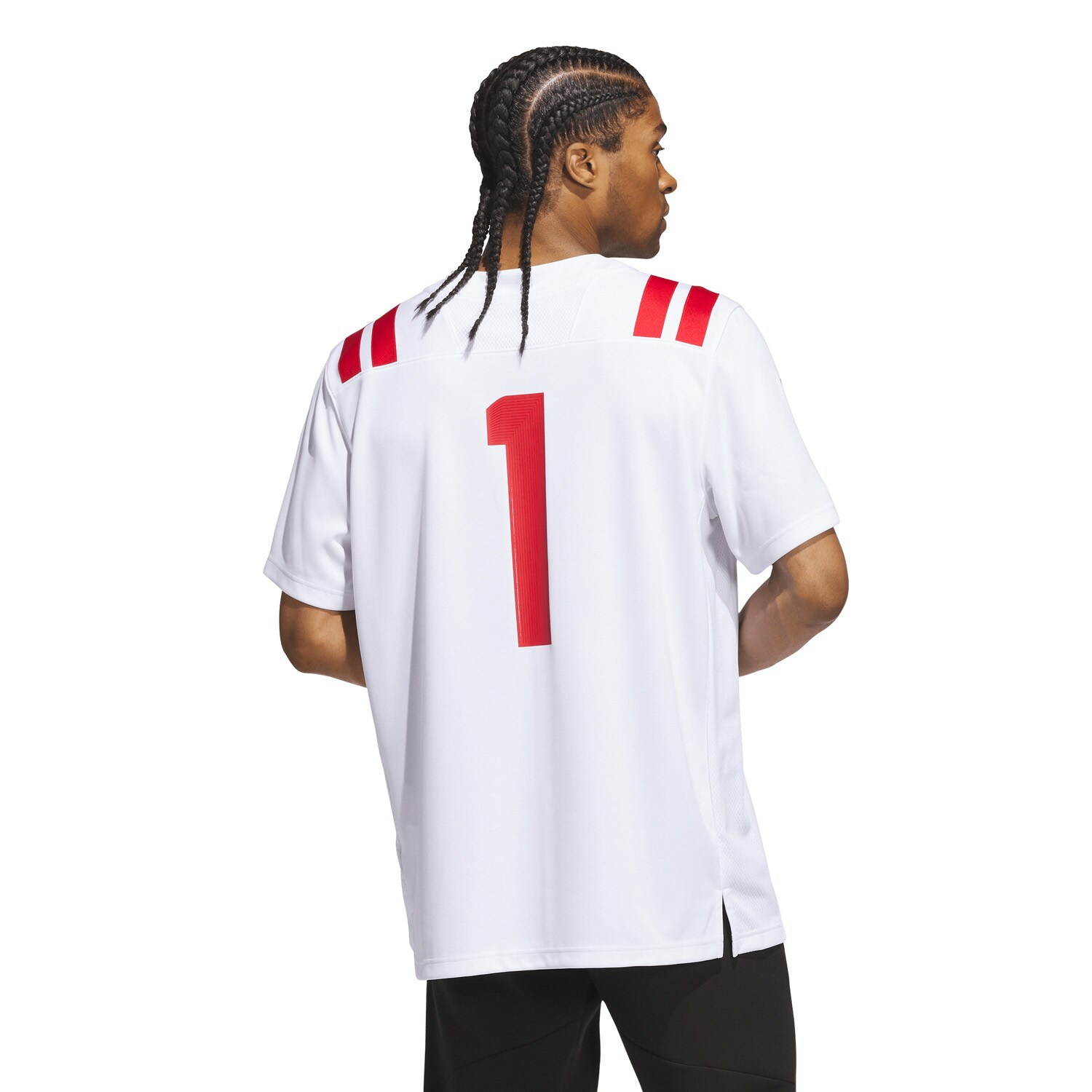 [DDG] Nebraska Huskers Away Premier Football Jersey - White
