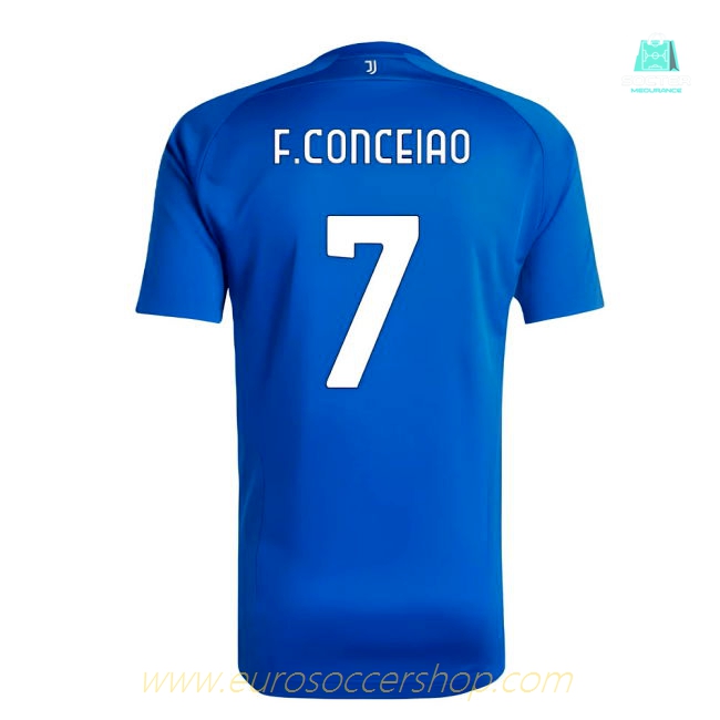 2025-2026 Juventus UBP Jersey (Royal) (F.Conceiao 7)