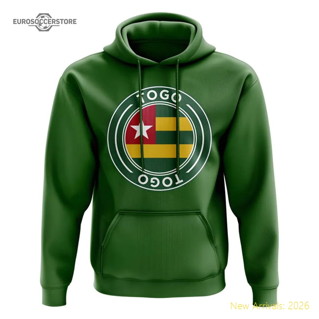Togo Football Badge Hoodie (green) - Affordable - Official Design