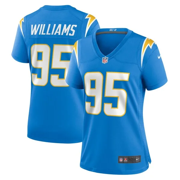 None Nicholas Williams Game Jersey - Blue | NFL Player Jersey