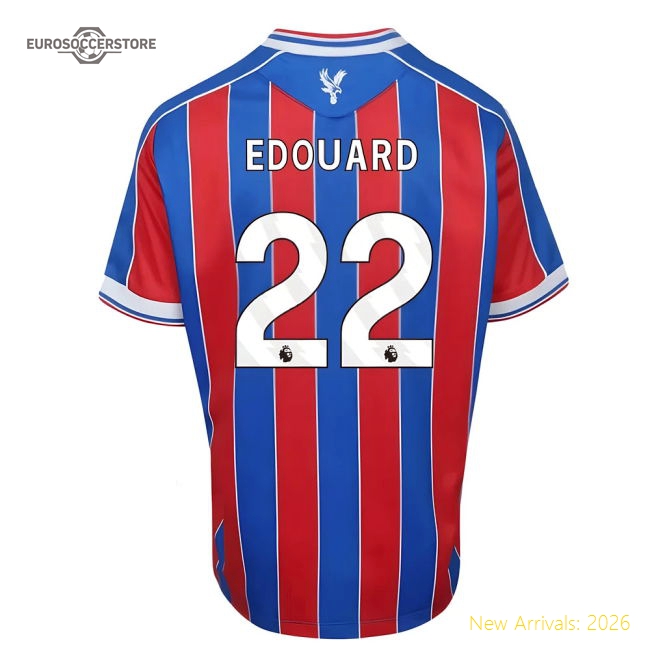 2025-2026 Crystal Palace Home Shirt (Kids) (Edouard 22)
