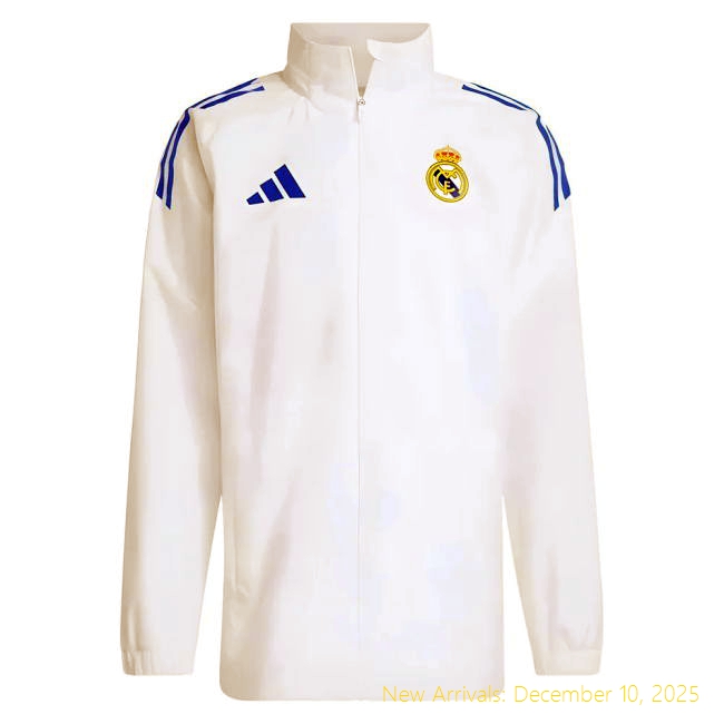 Real Madrid (rm) Jacket - Authentic Fan Edition - Durable Fabric