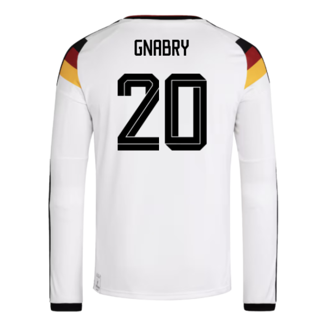 Best Value Germany 2026-2027 Germany Long Sleeve Home Shirt (Gnabry...