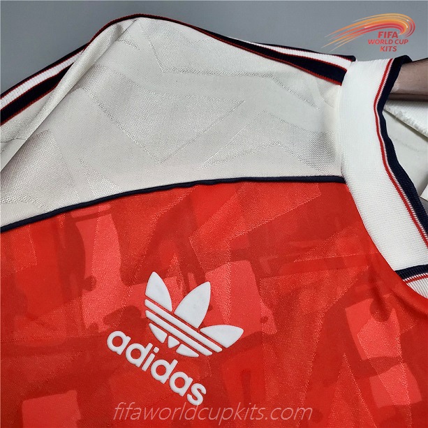 Arsenal 90-92 Home Football Kit