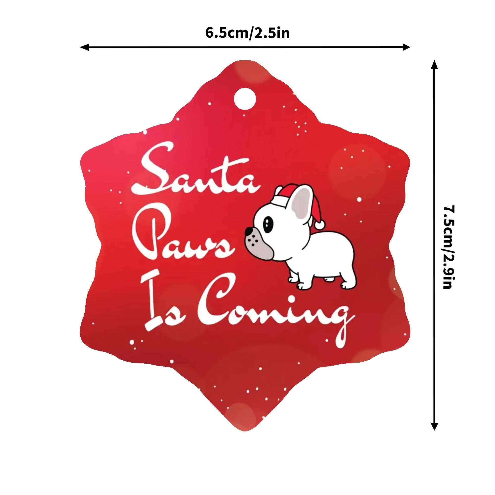 Durable Premium Hugo - Christmas Ornaments for Casual Outings