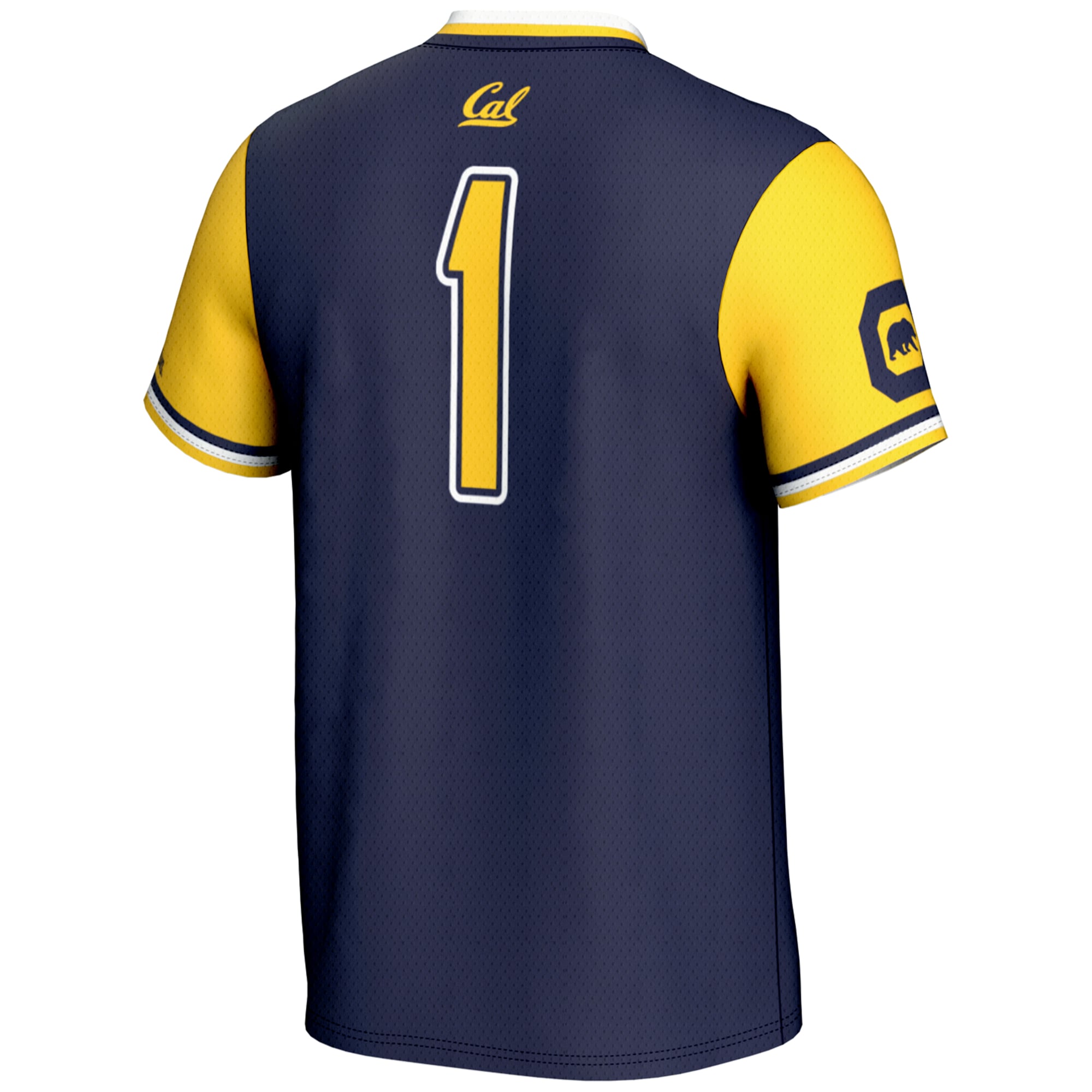 #1 Cal Bears GameDay Greats Youth Lightweight Softball Jersey - Navy
