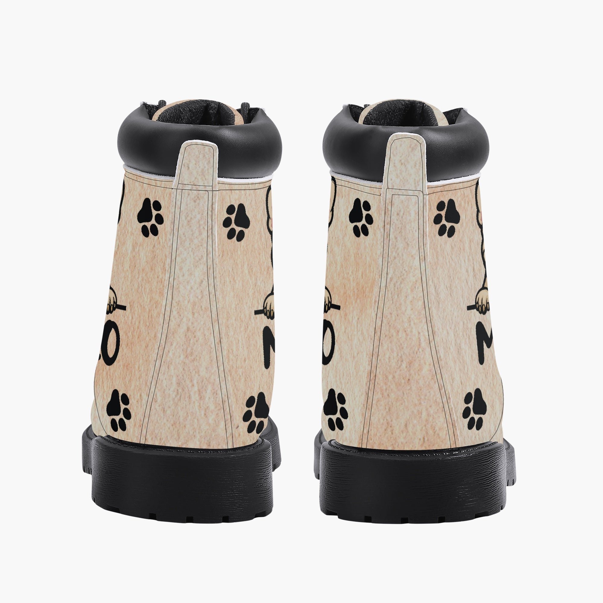 French Bulldog Lover Olympia Personalized Casual Leather Boot Perfect Gift Idea