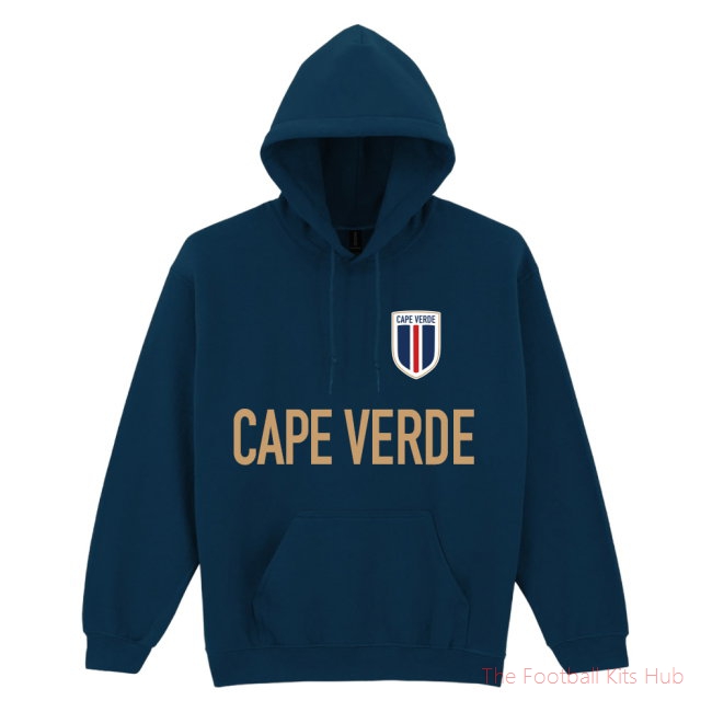 Cape Verde National Team Text Hoodie (Navy)