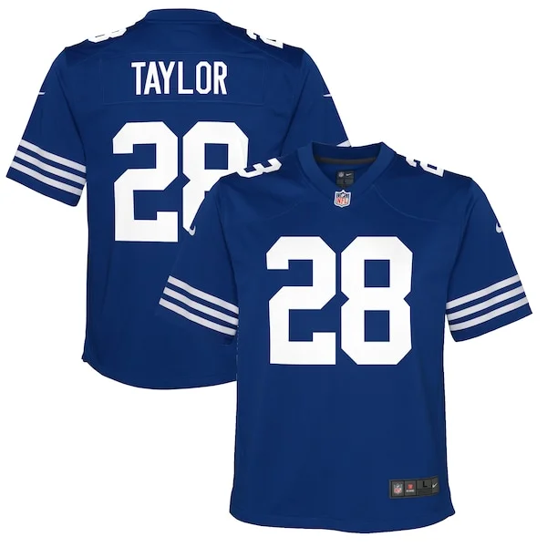 None Jonathan Taylor Game Jersey - Royal | NFL Player Jersey