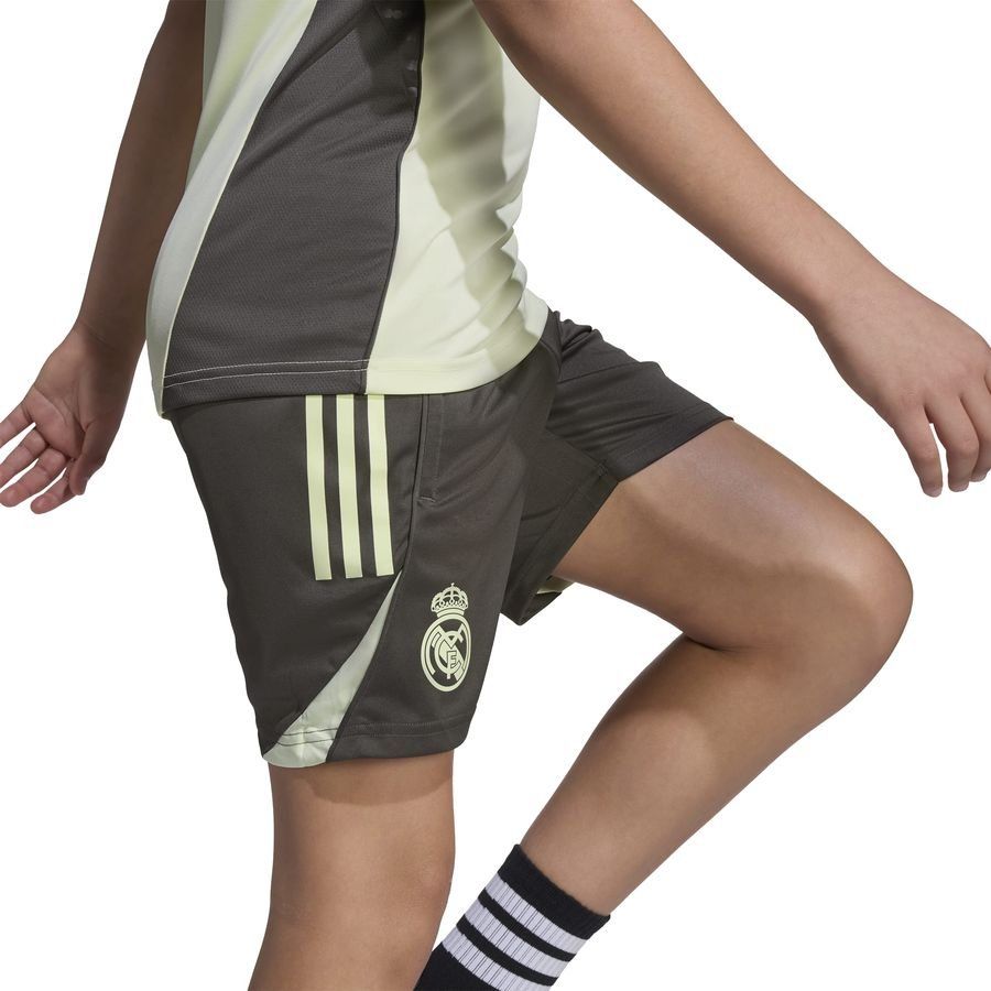 Real Madrid Training Shorts Tiro 25 Utility Grey Kids