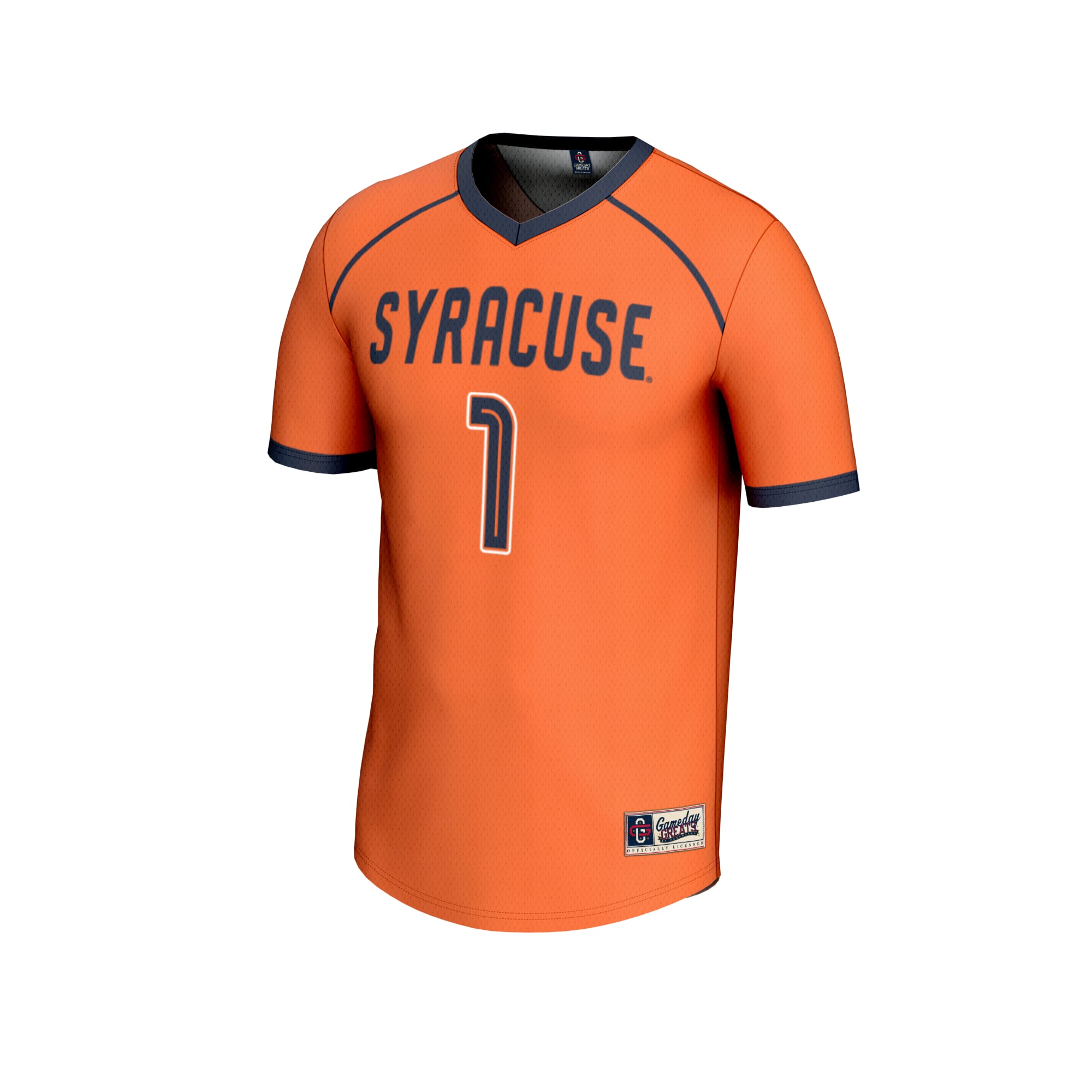 #1 Syracuse Orange GameDay Greats Lightweight Women's Lacrosse Fashion Jersey - Orange