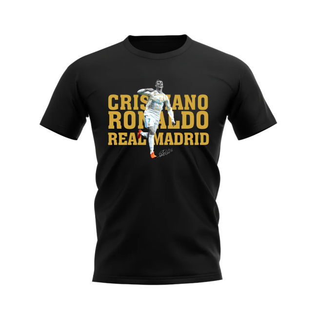 Cristiano Ronaldo Real Madrid Player football T-Shirt (Unisex