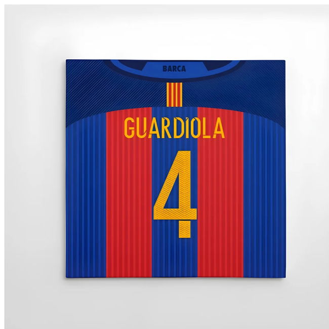 Shirt for Barcelona Canvas Print 2016-2017 (Adult