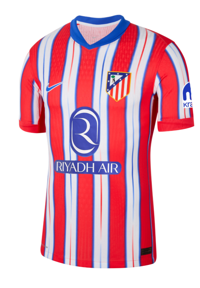Atletico Madrid Home KOKE 6 UEFA Champions League Jersey 2024-2025