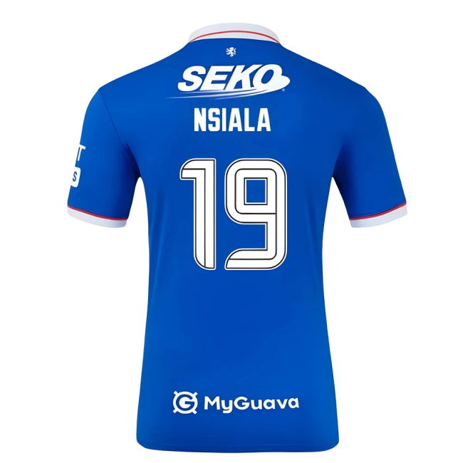 Premium Kids Football Team Nsiala Jersey 2025-2026 Non-irritating