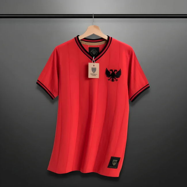 Match Replica Albania Home Replica Jersey (Adults) (1)
