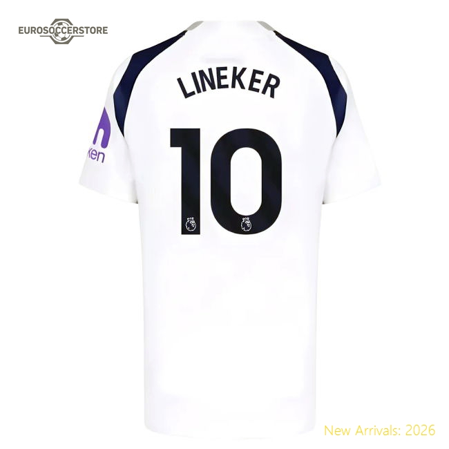 Premium Football Team Kids Lineker Jersey 2025-2026 Machine-washable
