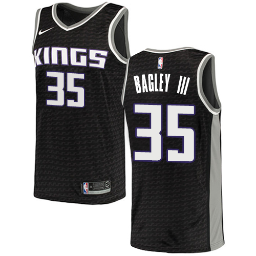 LAC Black Nike S. Kings #35 NBA Jersey Premium Quality Premium Quality