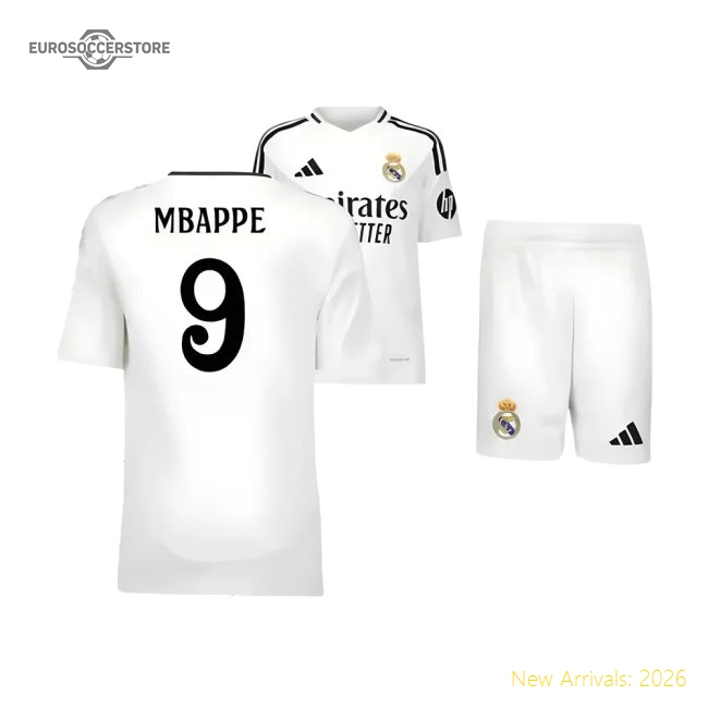 Football Team Youth Mbappe Durable Jersey Climacool Lightweight
