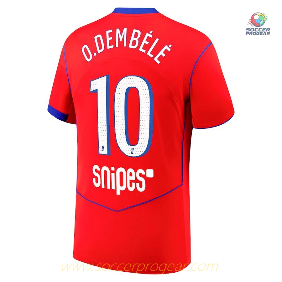 PSG Ligue 1 Alternate Team Jersey 2025/26 Collection Dembélé