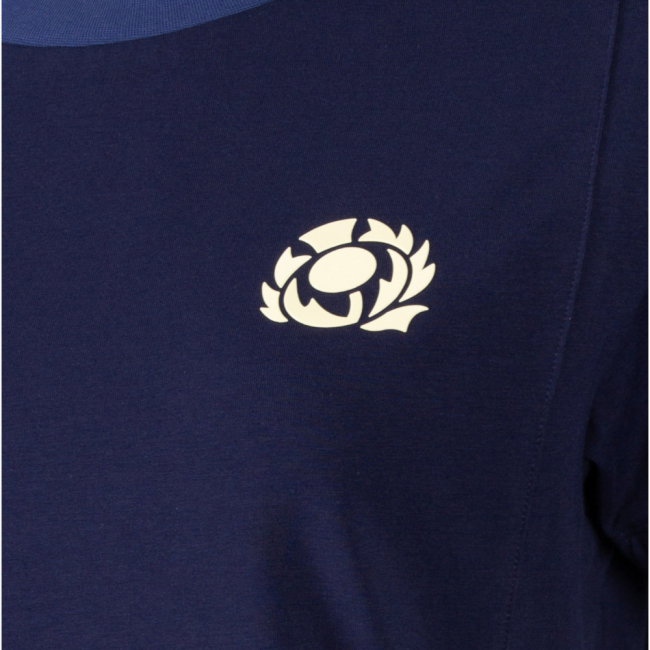 [JED] 2026 2027 Scotland Rugby Ath Cotton Shirt Womens Name) Kit T (Navy) (Your