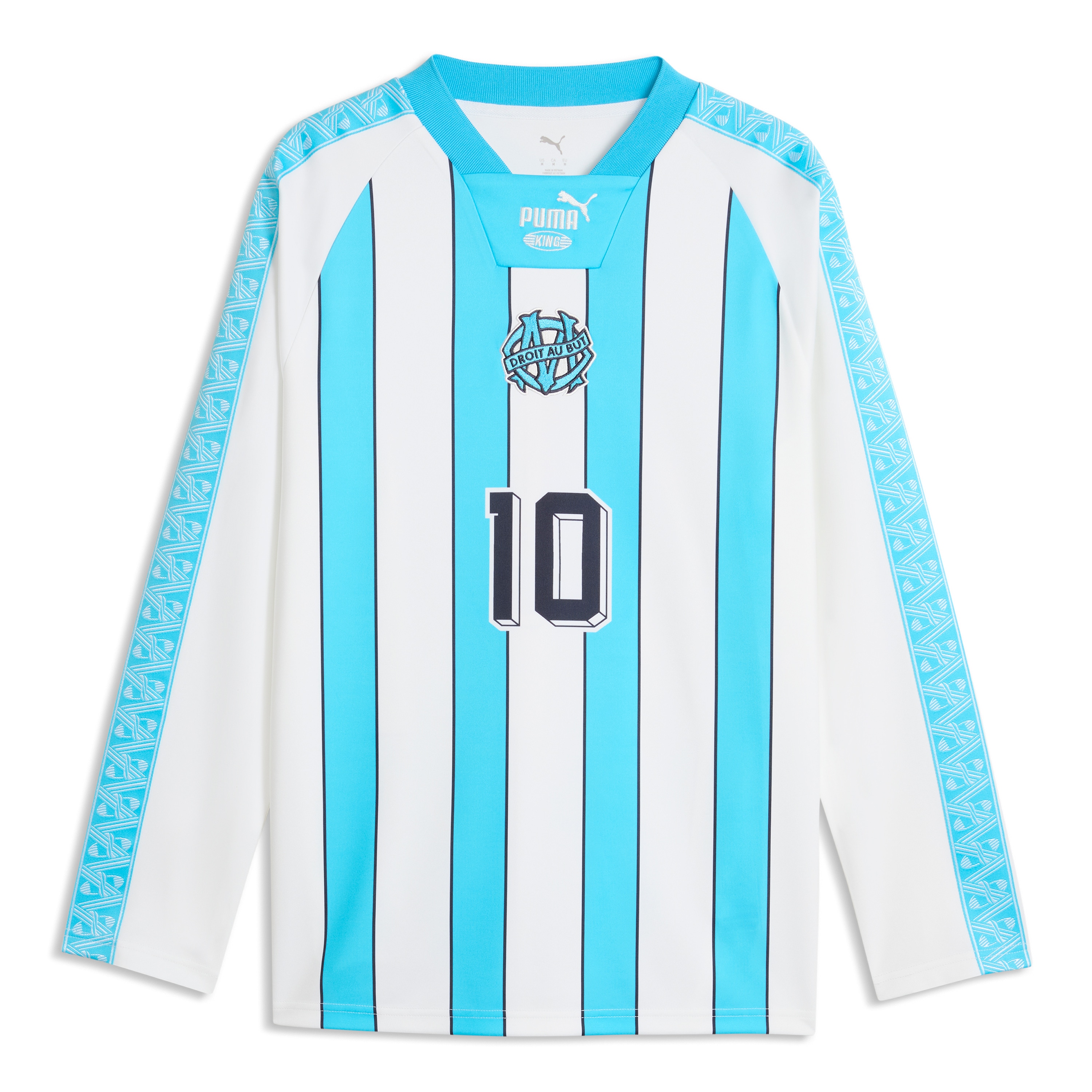 [SJH] Olympique Marseille 2026/27 King Long Sleeve Fashion Jersey - White