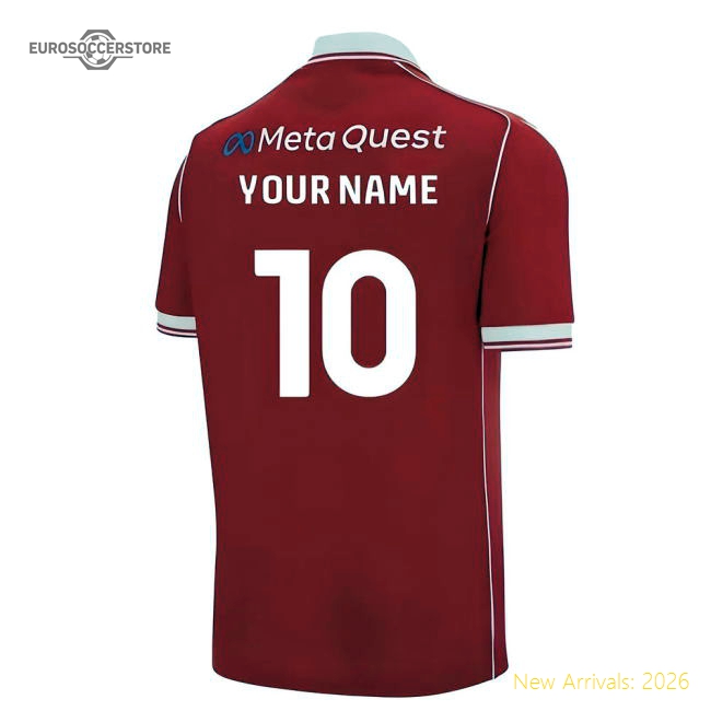 2025-2026 Wrexham Home Shirt (your Name) - Collectors Item