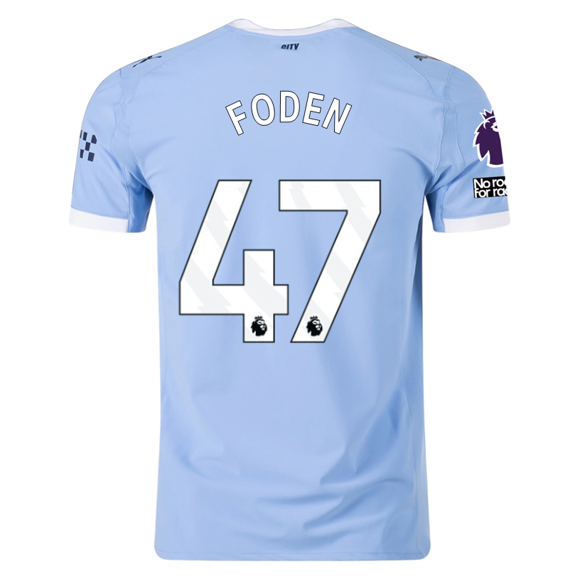 Manchester City Blue/White) 2025-2026 UCL Home Jersey – Authentic Shirt