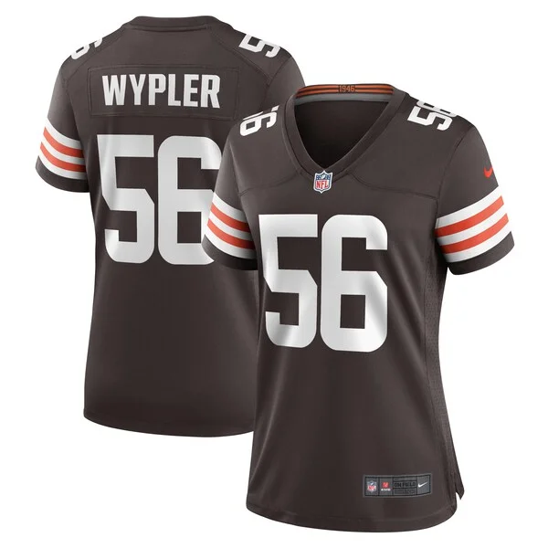 None Luke Wypler Game Jersey - Brown | NFL Player Jersey | NFL Footbal