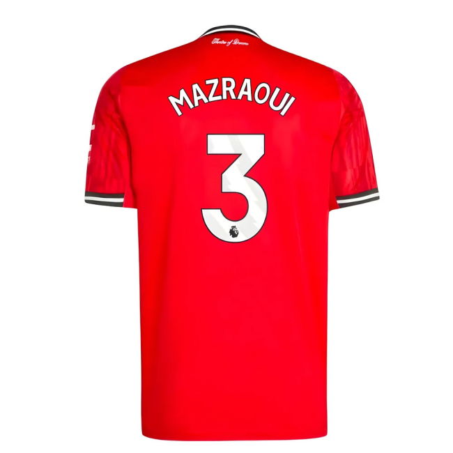 2025-2026 Man Utd Home Top (Mazraoui 3)