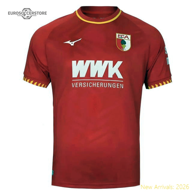 Elite 2025-2026 Fc Augsburg Away Shirt - Official Design