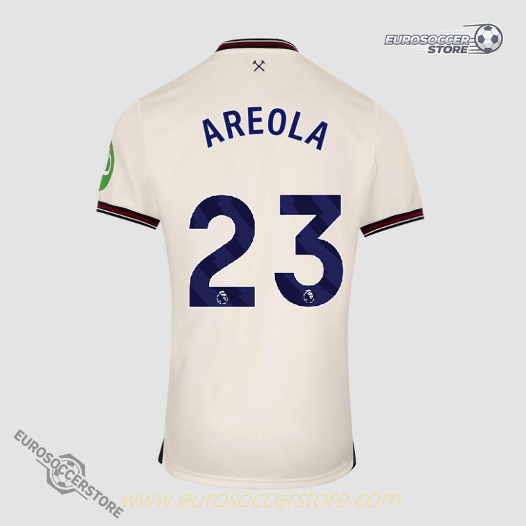 West Ham United 25-26 Away Jersey AREOLA 23