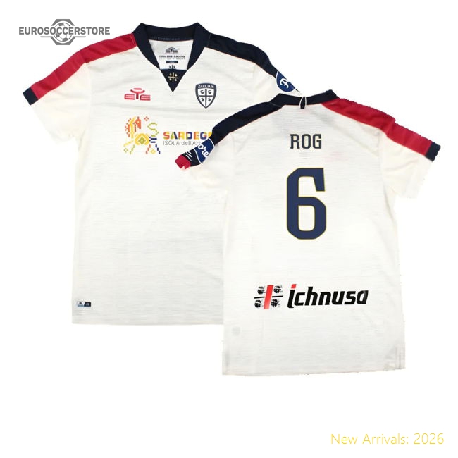 Trending Cagliari 2022-23 Away Shirt (S) (Rog 6) (Bnwt)