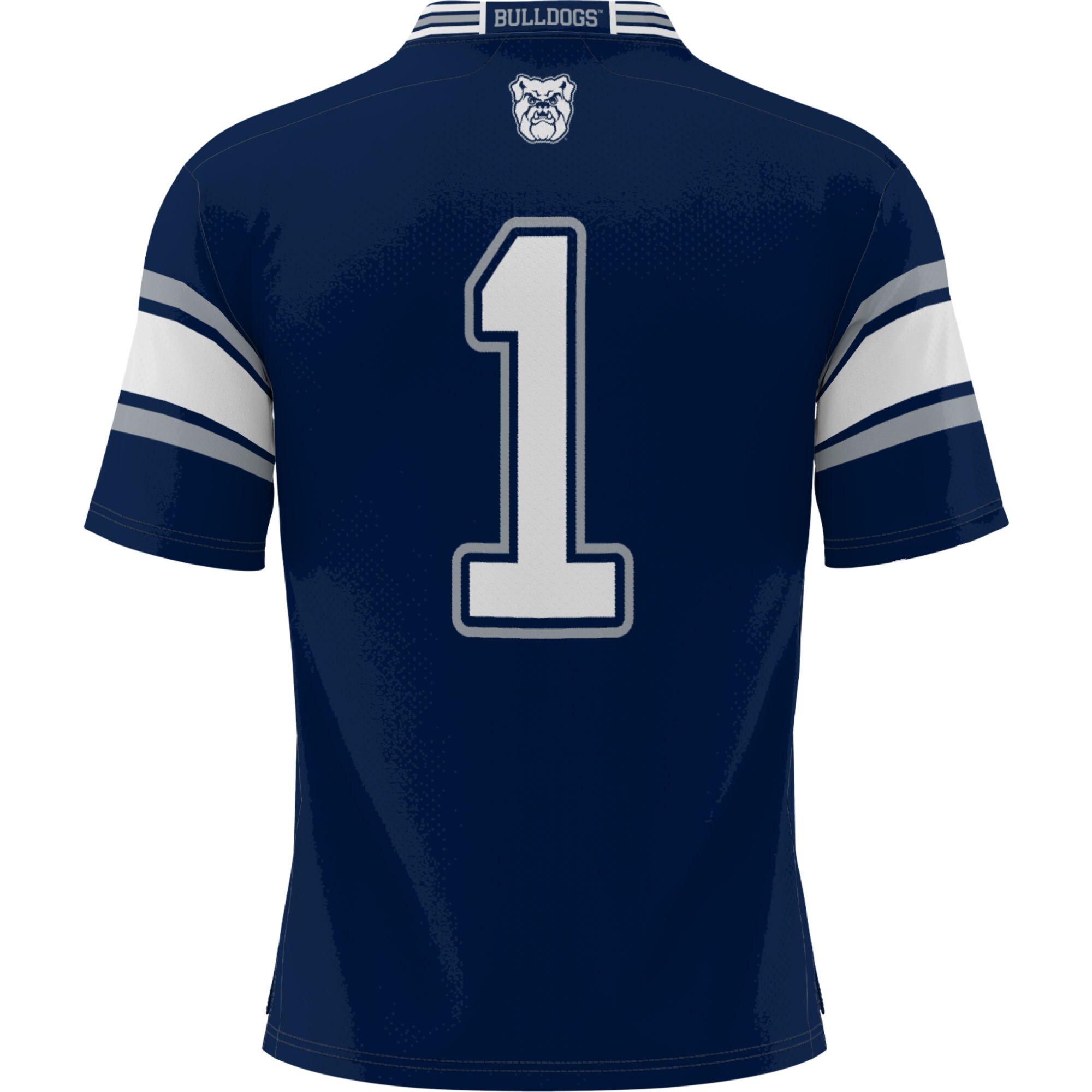 #1 Butler Bulldogs GameDay Greats Football Jersey - Navy